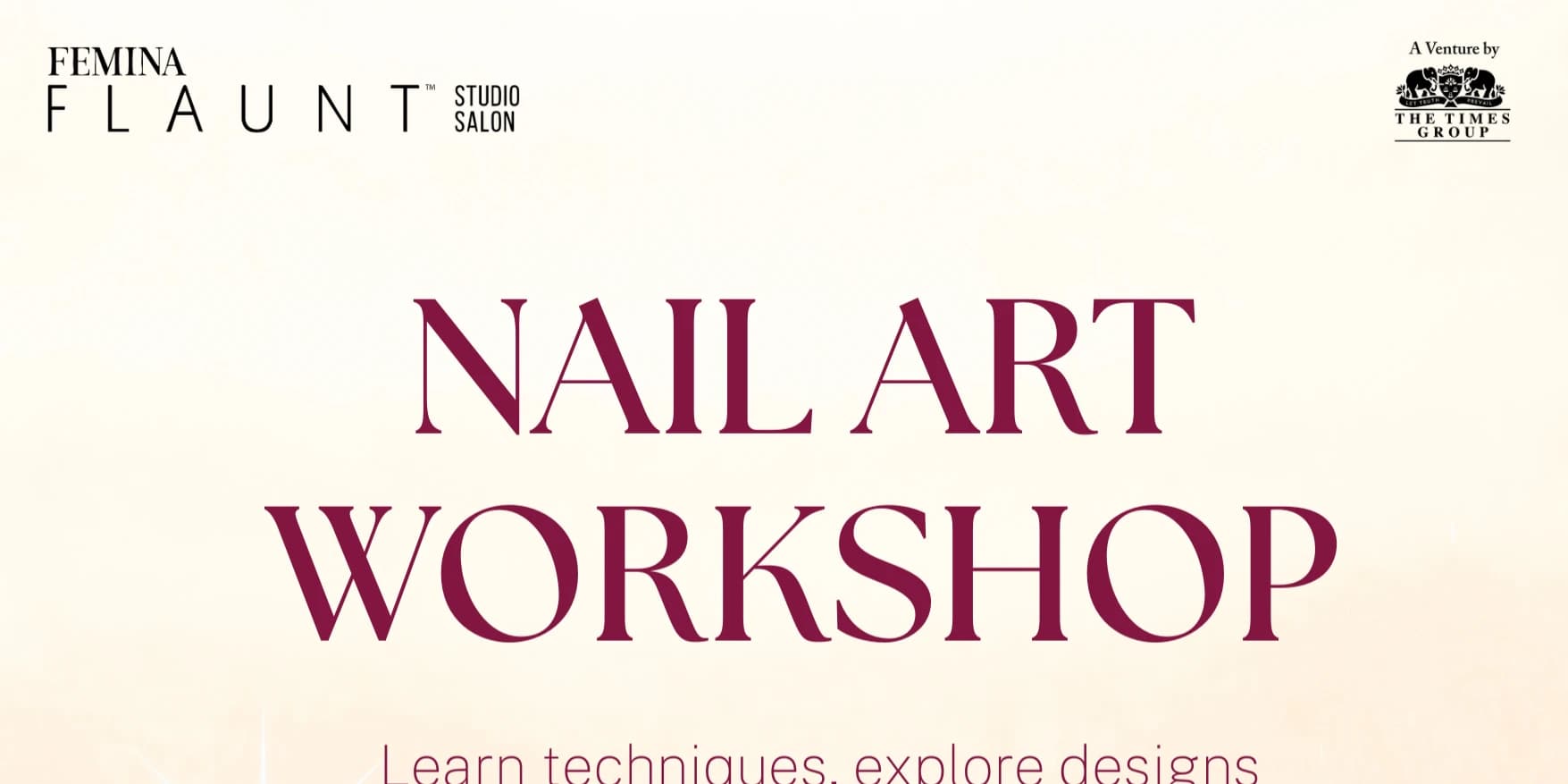NAIL ART WORKSHOP | Slide 1